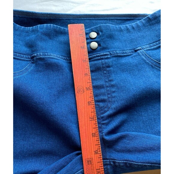 Hue Jeggings Leggings Size Medium Tapered Skinny Leg Stretchy Form Fitting Jeans - Picture 6 of 9